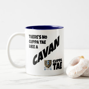County Cavan Ireland  Two-Tone Coffee Mug