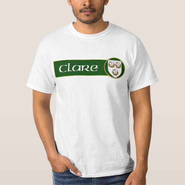 County Clare. Ireland T-Shirt (Front)