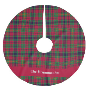 County Clare Tartan Customizable Brushed Polyester Tree Skirt