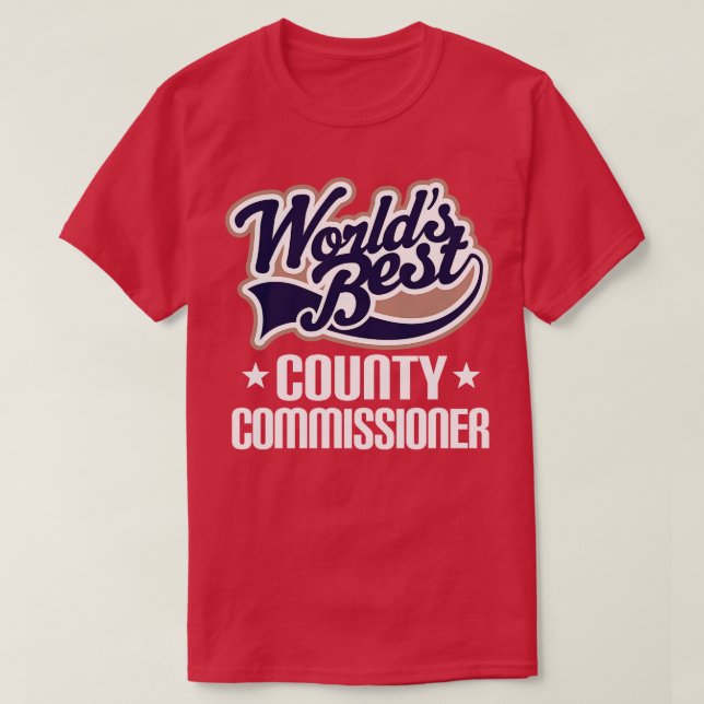 County Commissioner T-Shirt (Design Front)