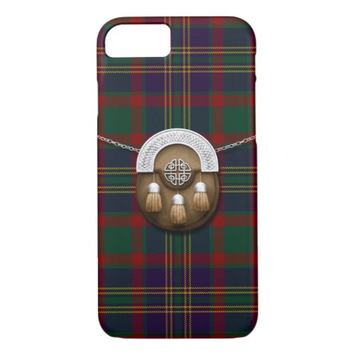 County Cork Irish Tartan And Sporran iPhone 87 Case