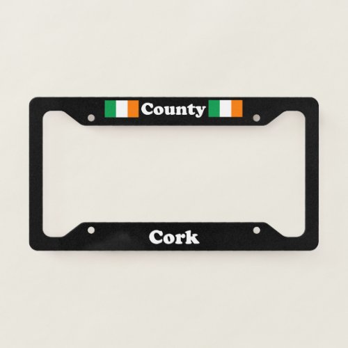 County Cork _ LPF License Plate Frame