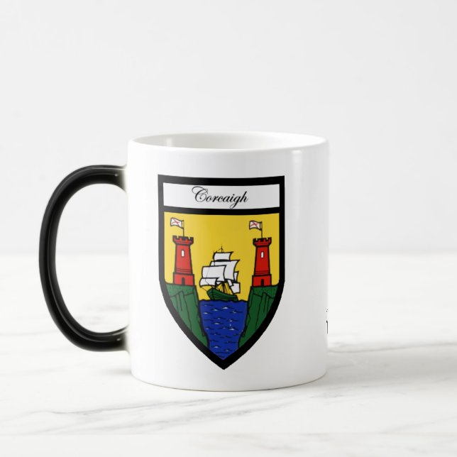 County Cork Map & Crest Mugs (Left)