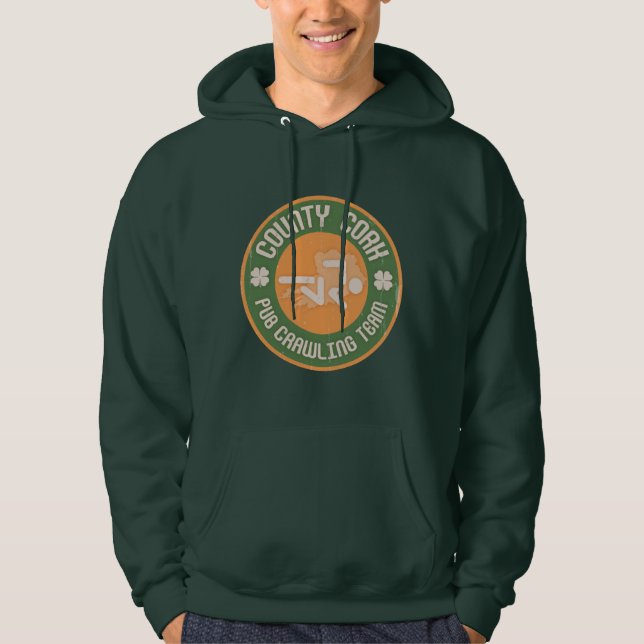 County Cork Pub Crawling Team Hoodie (Front)