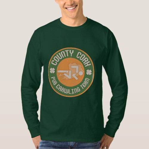 County Cork Pub Crawling Team T_Shirt