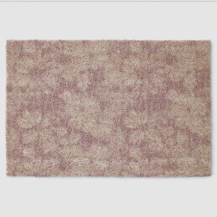 County Cottage Velvety Lilac Daisy Fiber Doormat