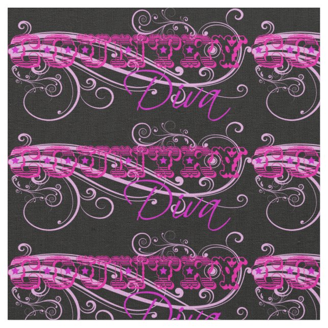County diva fabric ! (Close Up)