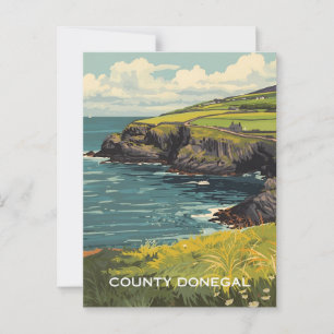 County Donegal Ireland Postcard