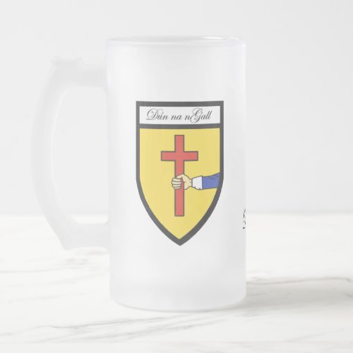 County Donegal Map  Crest Mugs