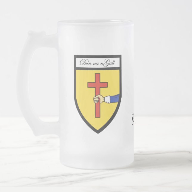 County Donegal Map & Crest Mugs (Left)