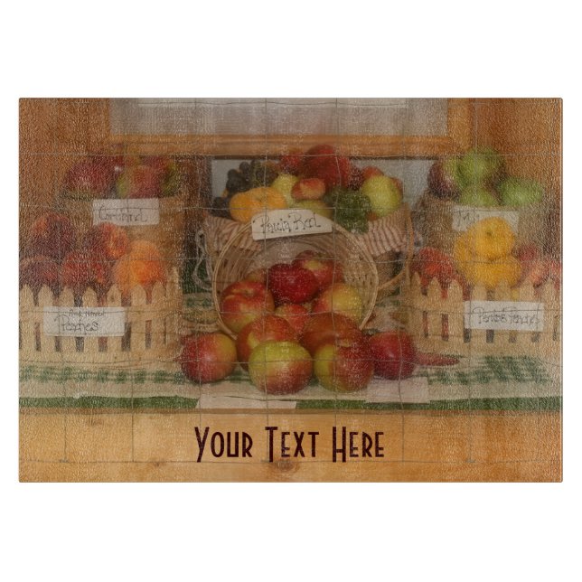 County Fair Fruit Display Cutting Board (Front)