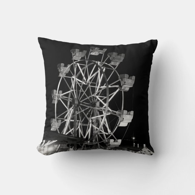 County Fair Fun Throw Pillow (Front)