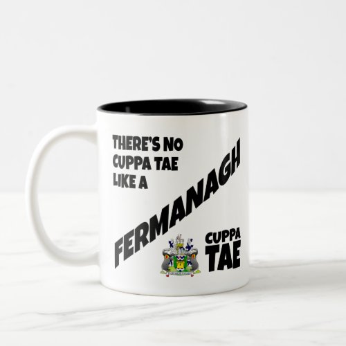 County Fermanagh Ireland  Two_Tone Coffee Mug