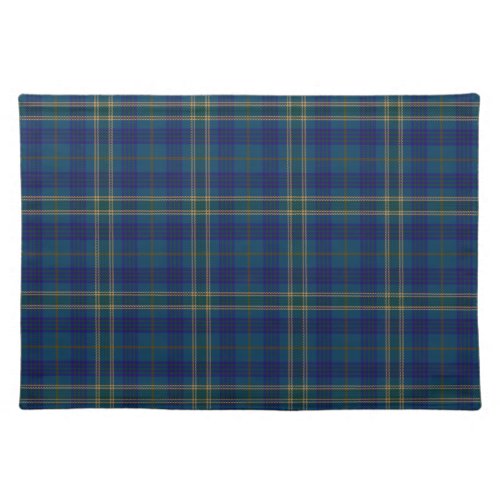 County Fermanagh Irish Tartan Cloth Placemat