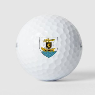 County Galway Coat of Arms Ireland Golf Balls