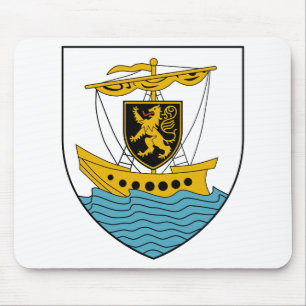 County Galway Coat of Arms Ireland Mouse Pad