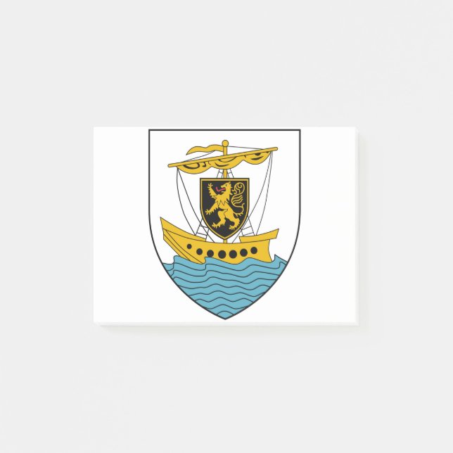 County Galway Coat of Arms Ireland Post-it Notes (Front)