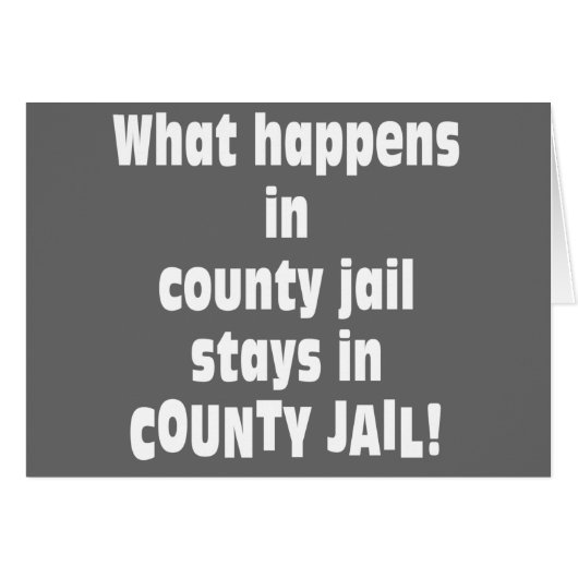 County Jail (Front Horizontal)