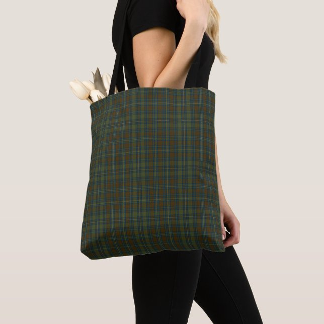 County Kerr Tartan Tote Bag (Close Up)