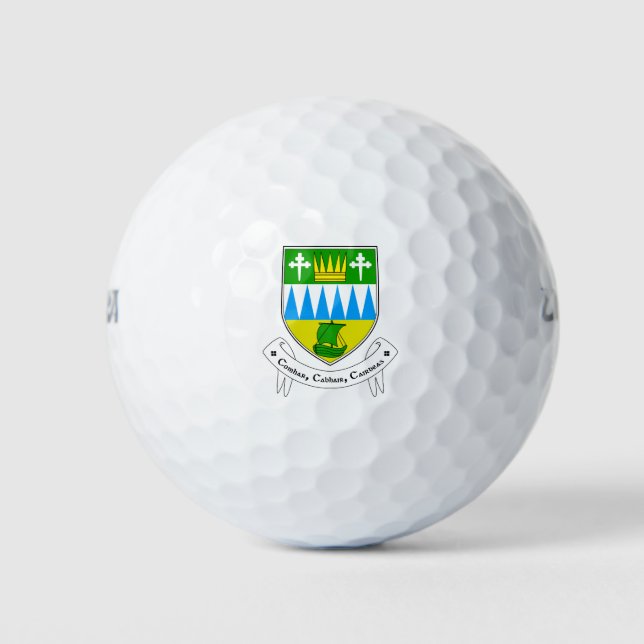 County Kerry Ireland Golf Balls (Front)