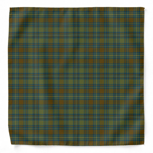 County Kerry Irish Tartan Bandana (Front)