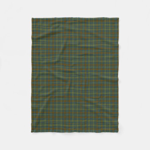 County Kerry Irish Tartan Fleece Blanket