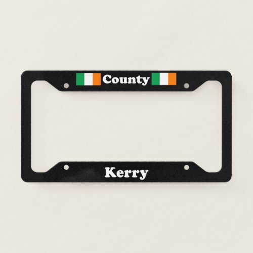 County Kerry _ LPF License Plate Frame