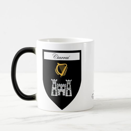 County Kerry Map  Crest Mugs