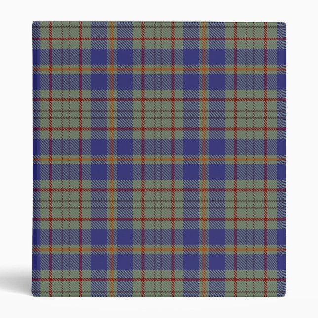 County Kildare Irish Tartan Binder (Front)