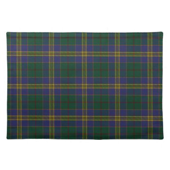 County Kilkenny Irish Tartan Placemat by thecelticflame at Zazzle