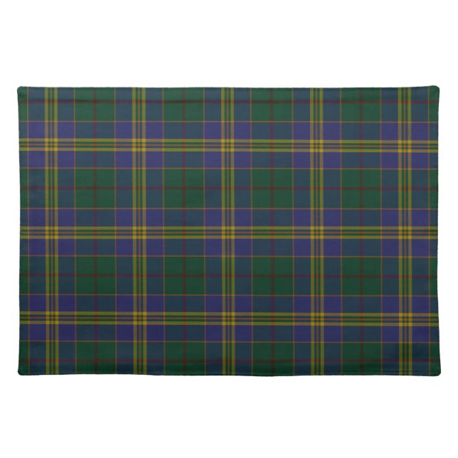 County Kilkenny Irish Tartan Placemat (Front)