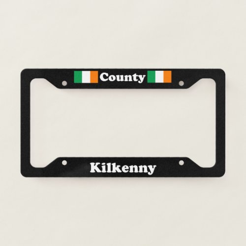 County Kilkenny _ LPF License Plate Frame