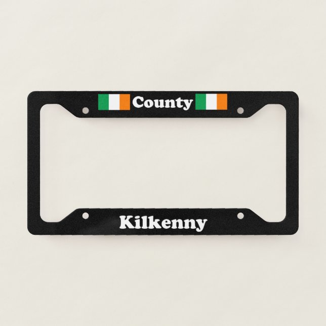 County Kilkenny - LPF License Plate Frame (Front)