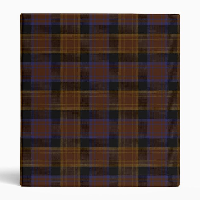 County Laois Irish Tartan Binder (Front)