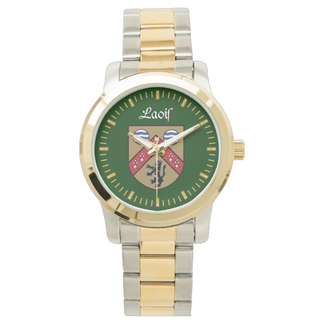 County Laois Wrist Watch (Front)
