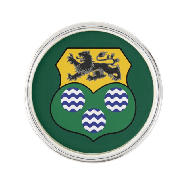 County Leitrim Lapel Pin (Front)