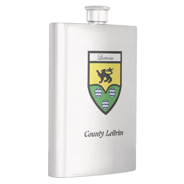 County Leitrim Premium Flask (Right)