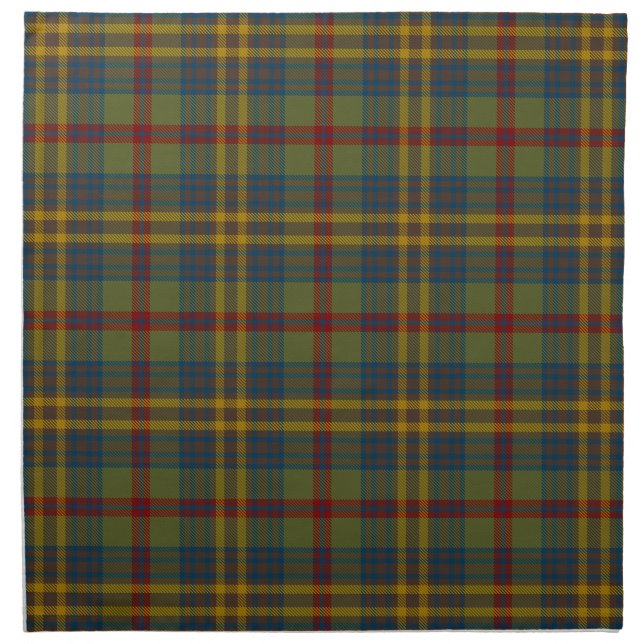 County Limerick Irish Tartan Cloth Napkin (Front)
