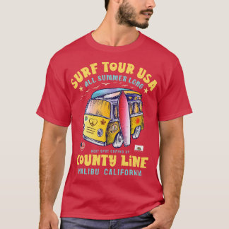 County Line Malibu California T-Shirt