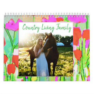 County Living with Family and Style Calendar