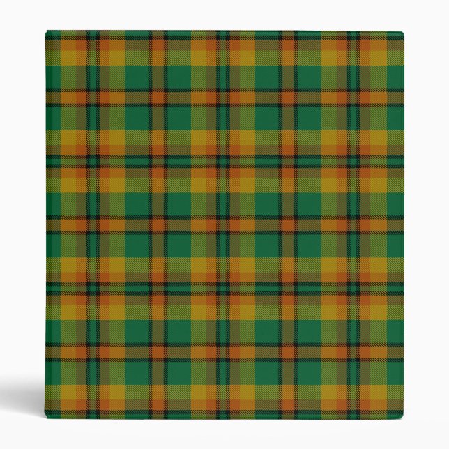 County Londonderry Irish Tartan Binder (Front)