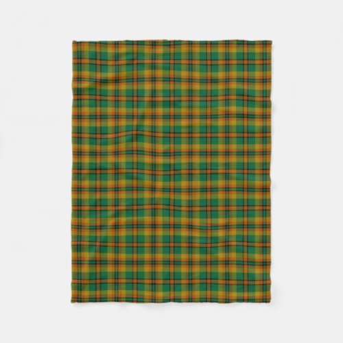 County Londonderry Irish Tartan Fleece Blanket