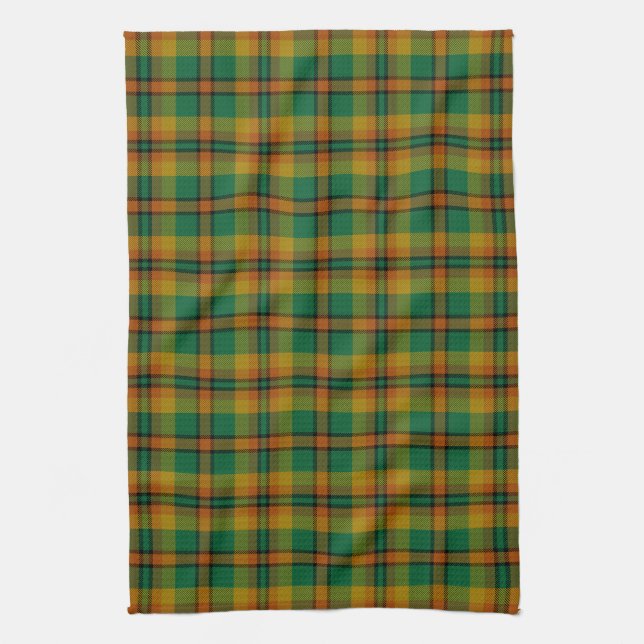 County Londonderry Irish Tartan Towel (Vertical)