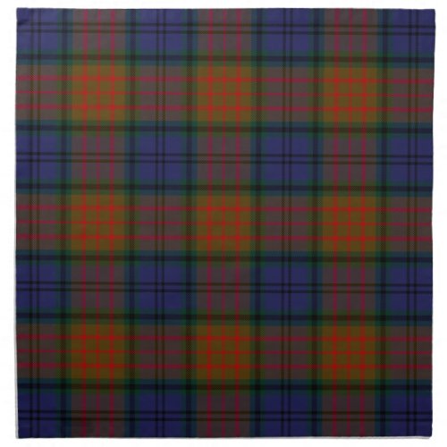 County Longford Irish Tartan Cloth Napkin