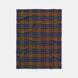 County Longford Irish Tartan Fleece Blanket