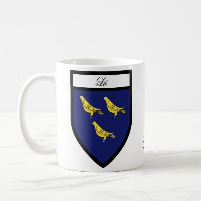 County Louth Map & Crest Mugs (Left)