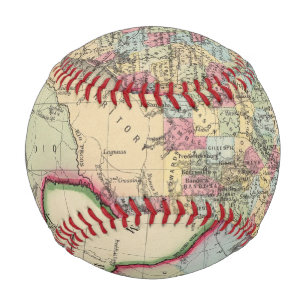 County Map Of Texas Baseball
