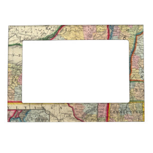 County Map Of The States Of New York Magnetic Frame
