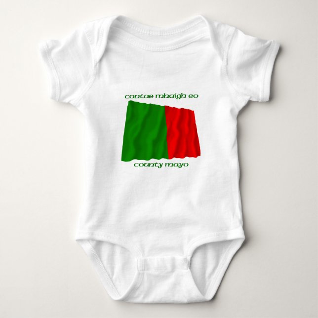County Mayo Colours Baby Bodysuit (Front)