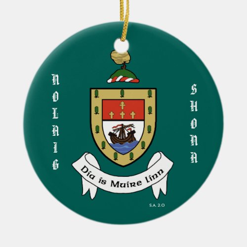 County Mayo Ireland Christmas Ornament